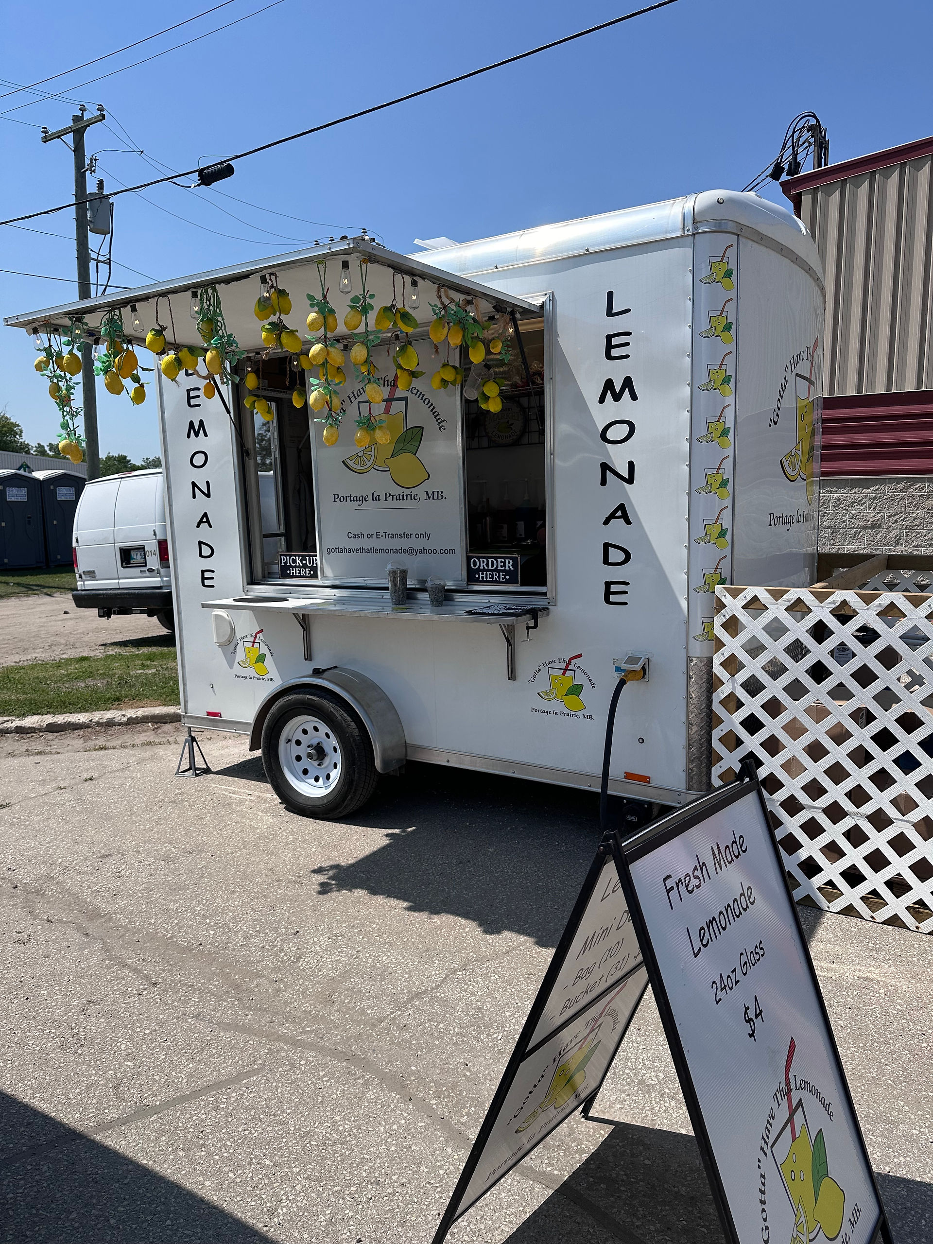 Lemonade Stand at Carman Fair 