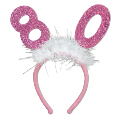 New Birthday headband prop , We have hats, signs, vest, galsses and so many more props when you rent the booth in Winnipeg and Southern Manitobaa