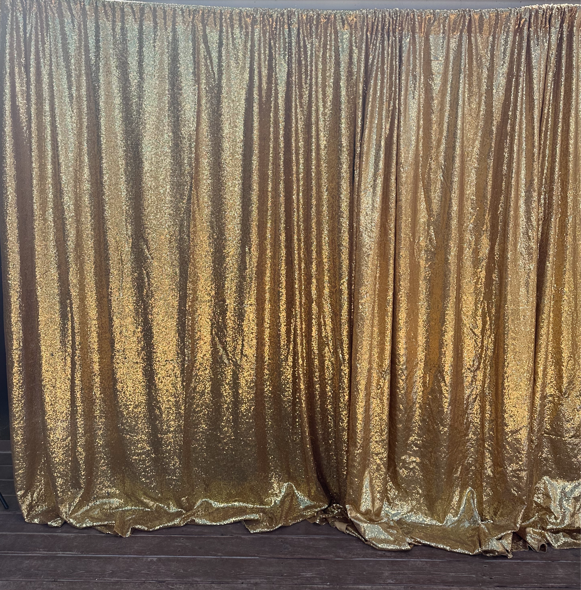 Gold Sequin backdrop Photo Booth Backdrop Rental Winnipeg and Southern Manitoba