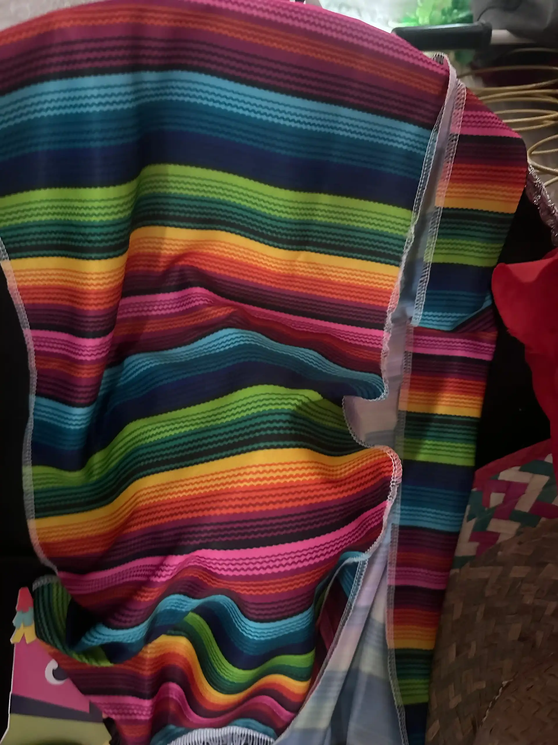 Poncho for Fiesta themed Booth