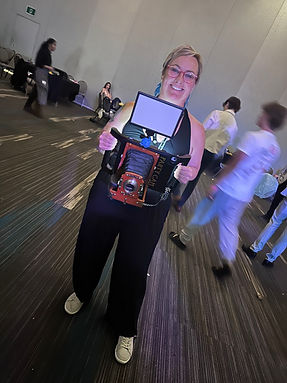 “Photo booth team member with the Roaming Photo Booth in Winnipeg