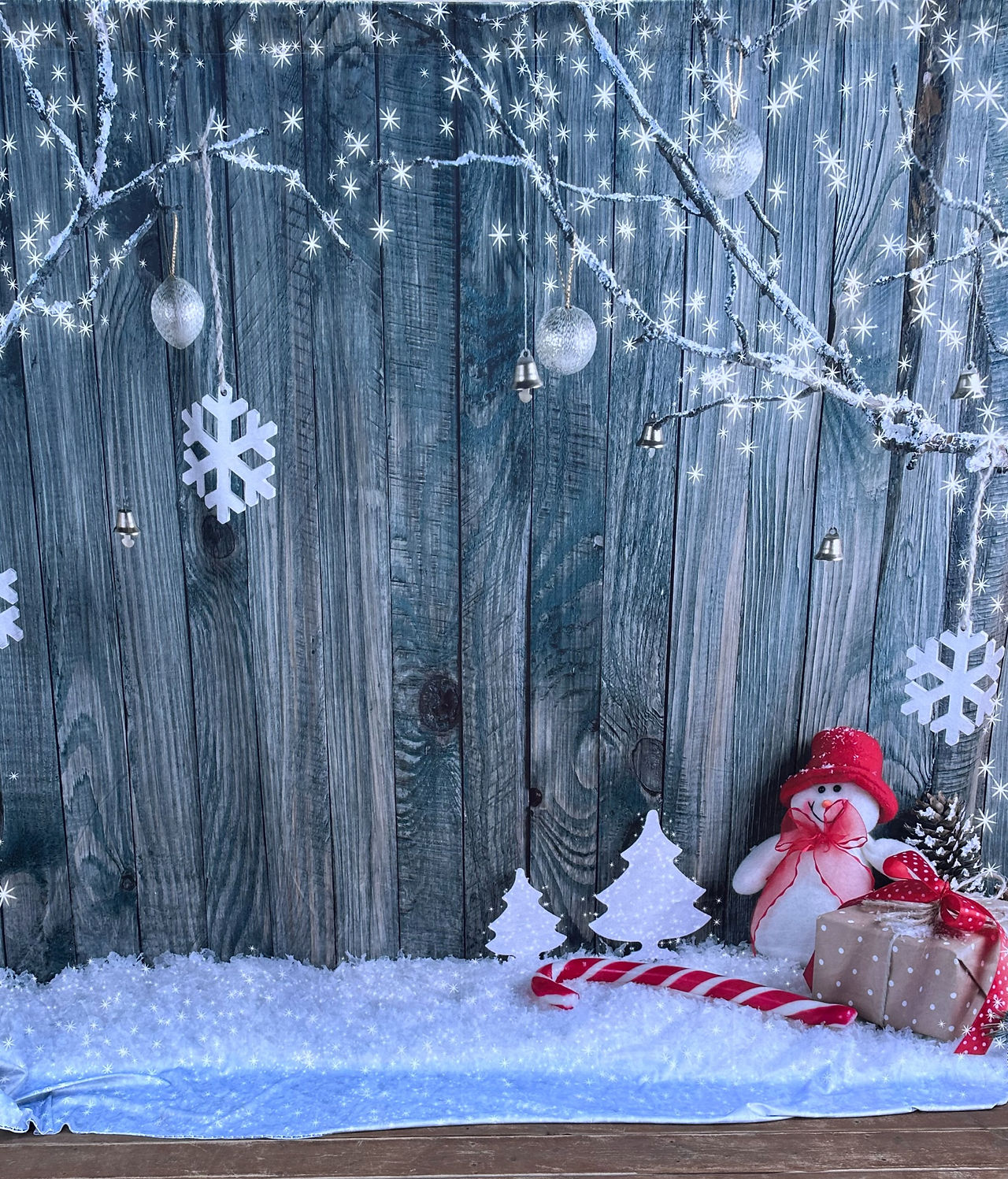 Snowman Backdrop Photo Booth Backdrop Rental Winnipeg and Southern Manitoba