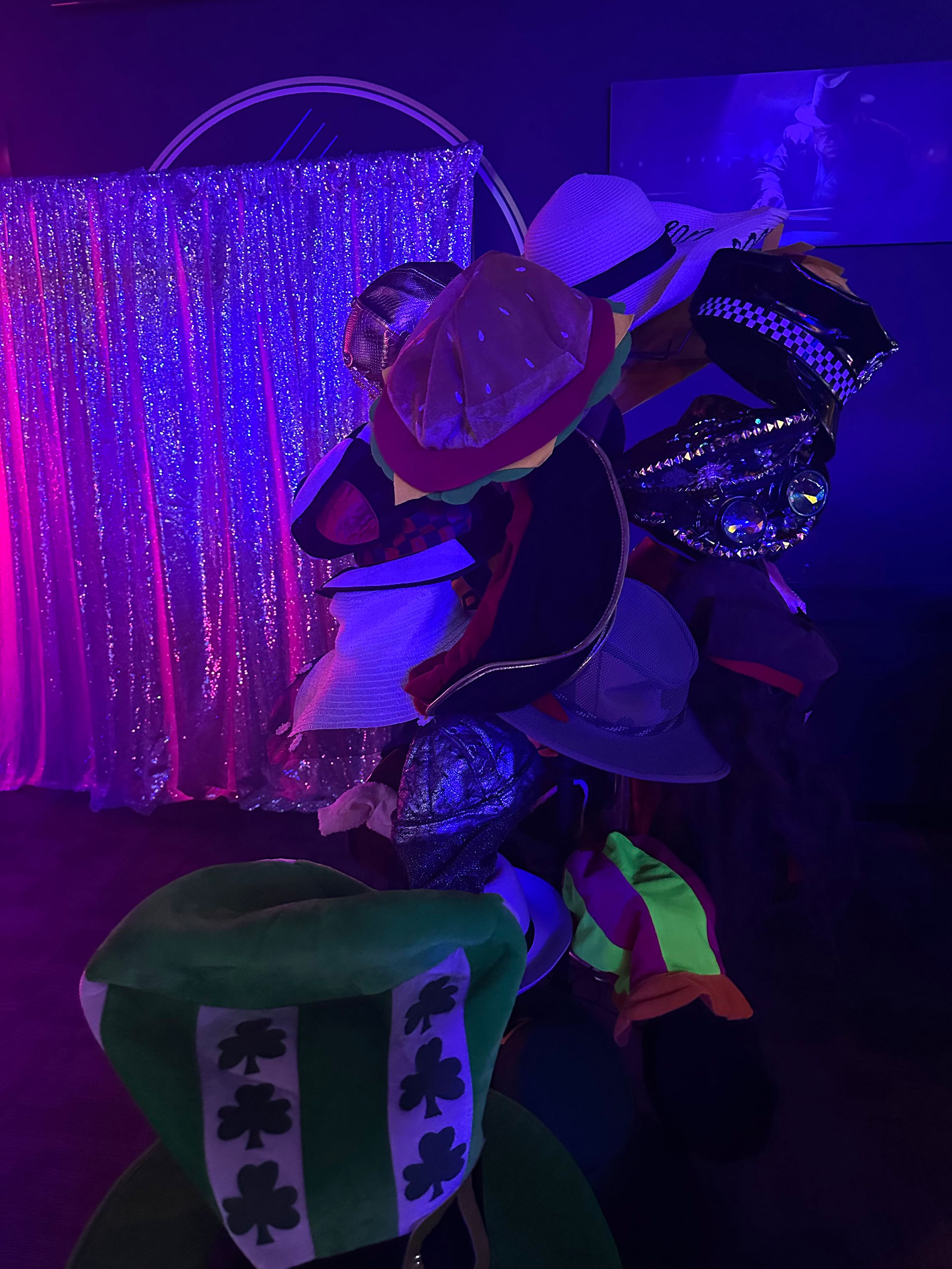 We have a ton of props at our Holiday party rentals with the Photo Booth in Winnipeg and Southern Manitoba 