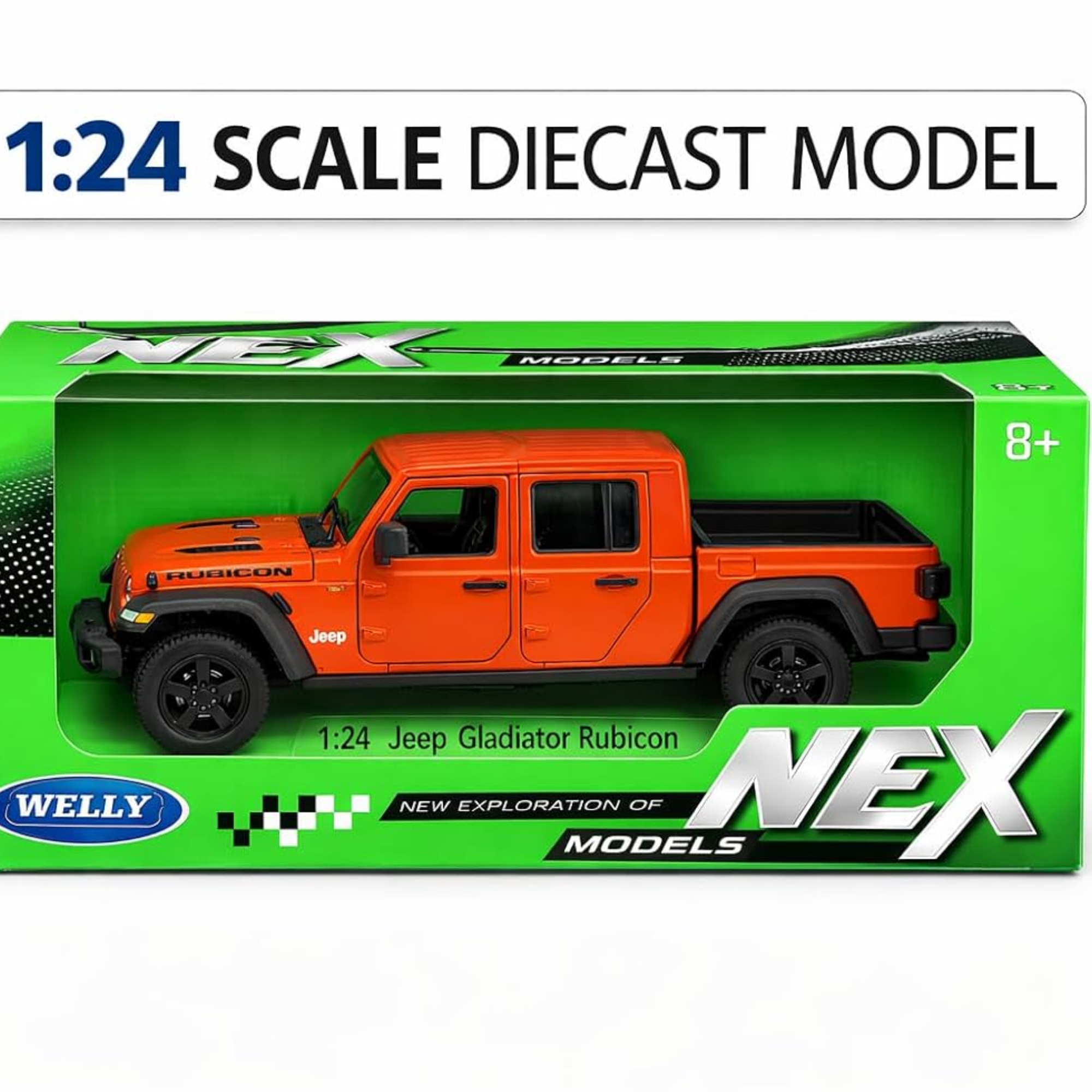 Welly Jeep Gladiator Off-Road Edition 1:24 Diecast Model