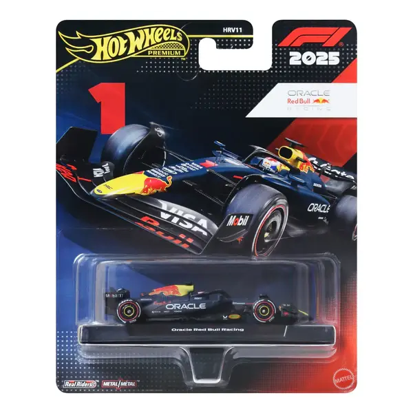 Thumbnail: Hot Wheels Premium F1 Oracle Red Bull Racing Car  Majorette SOS Combo PACK 