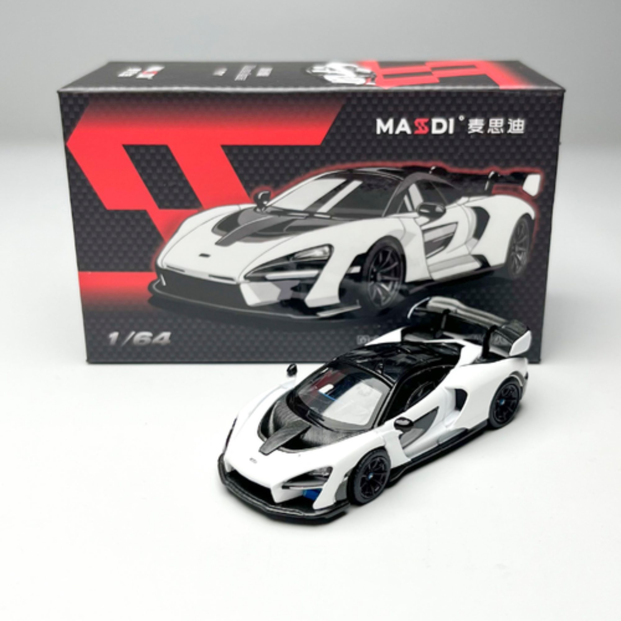 McLaren Senna GTR  White (1:64 Scale Premium Diecast Model)