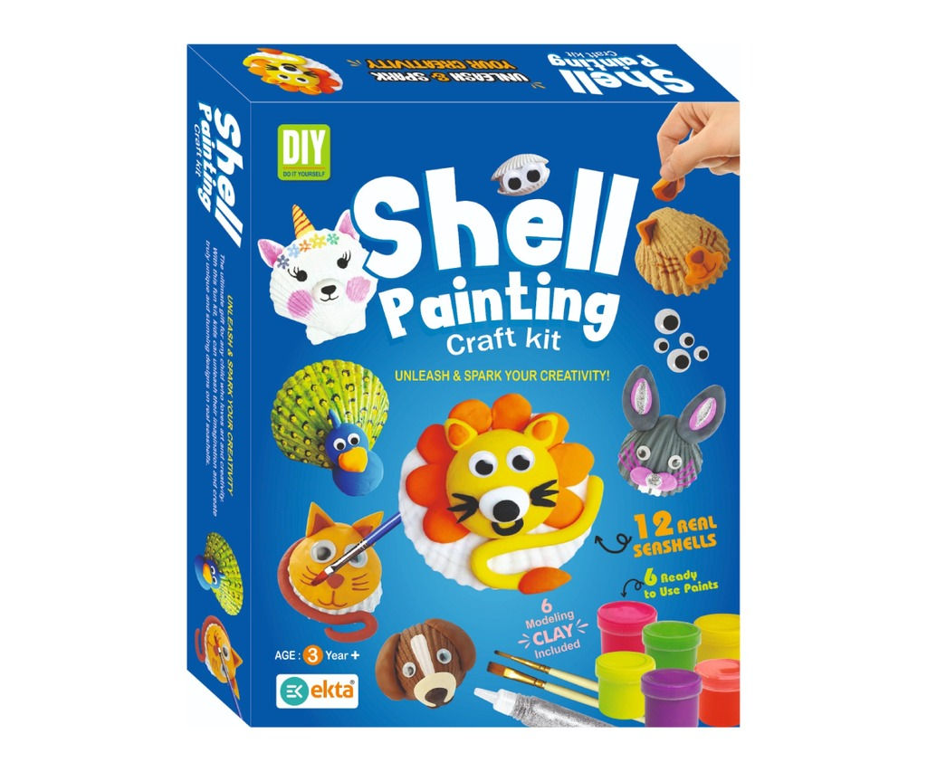 Ekta Shell Painting Craft Kit