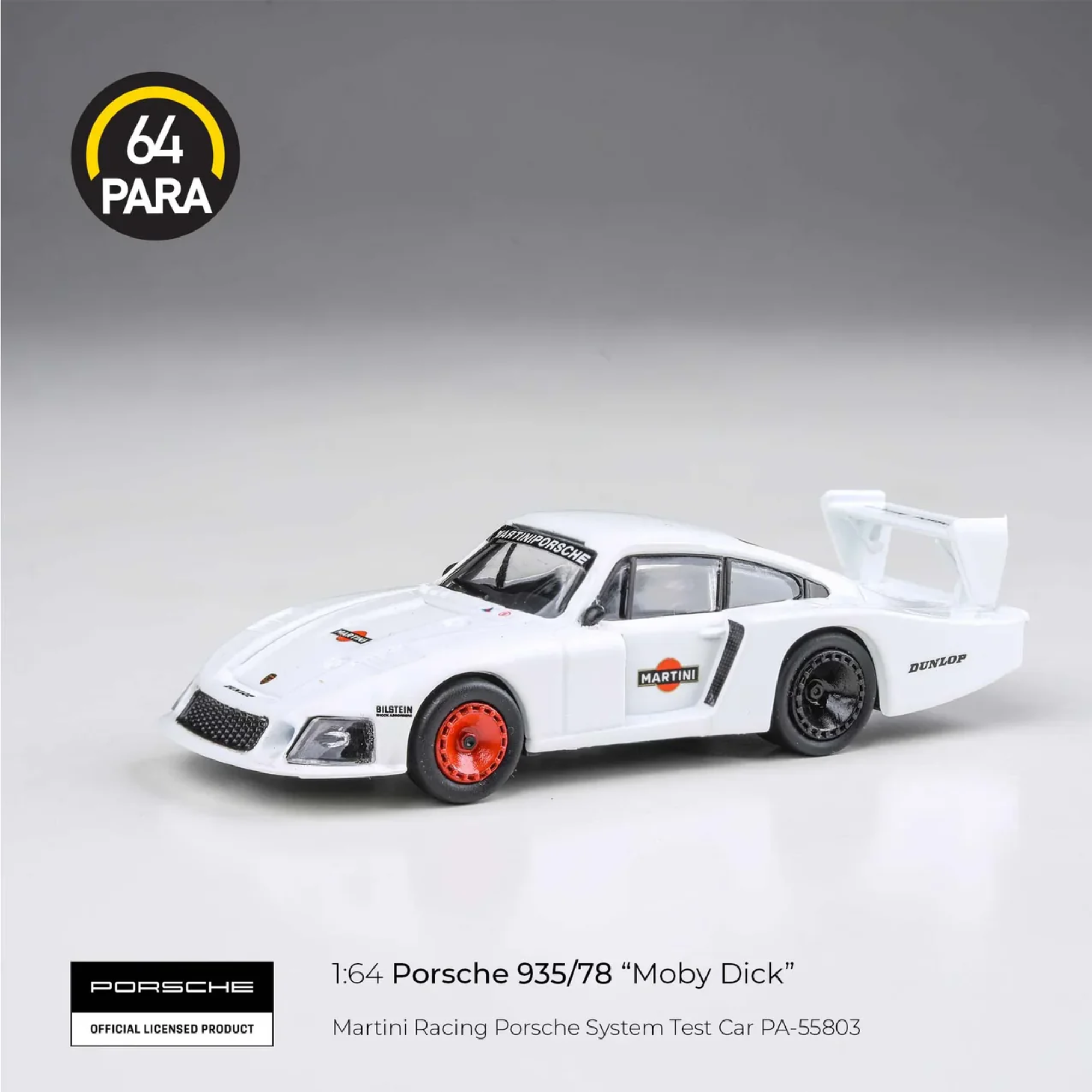 PARA 64 1:64 Porsche 935/78 Martini Racing Porsche System Test Car PARA 55803