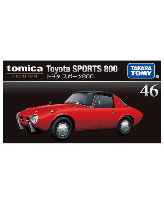 Tomica Toyota Sports 800 (Red) 1:64 Diecast Scale Model