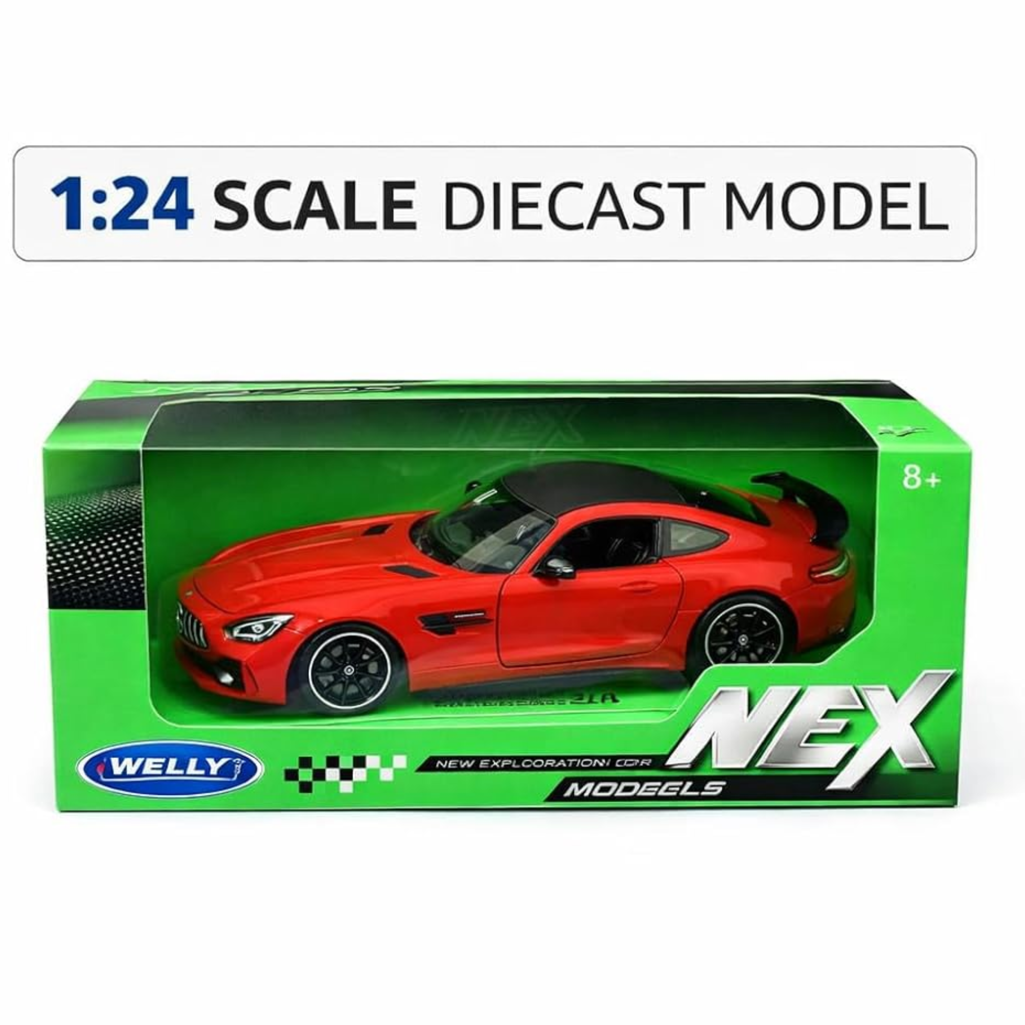 Welly Mercedes AMG GT R 1:24 Diecast Scale Model