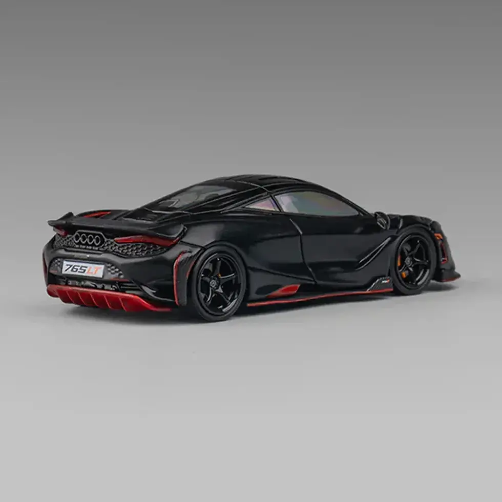 Thumbnail: Massdi McLaren 765 Diecast| 1:64 | Black | PREMIUM DIECAST CAR