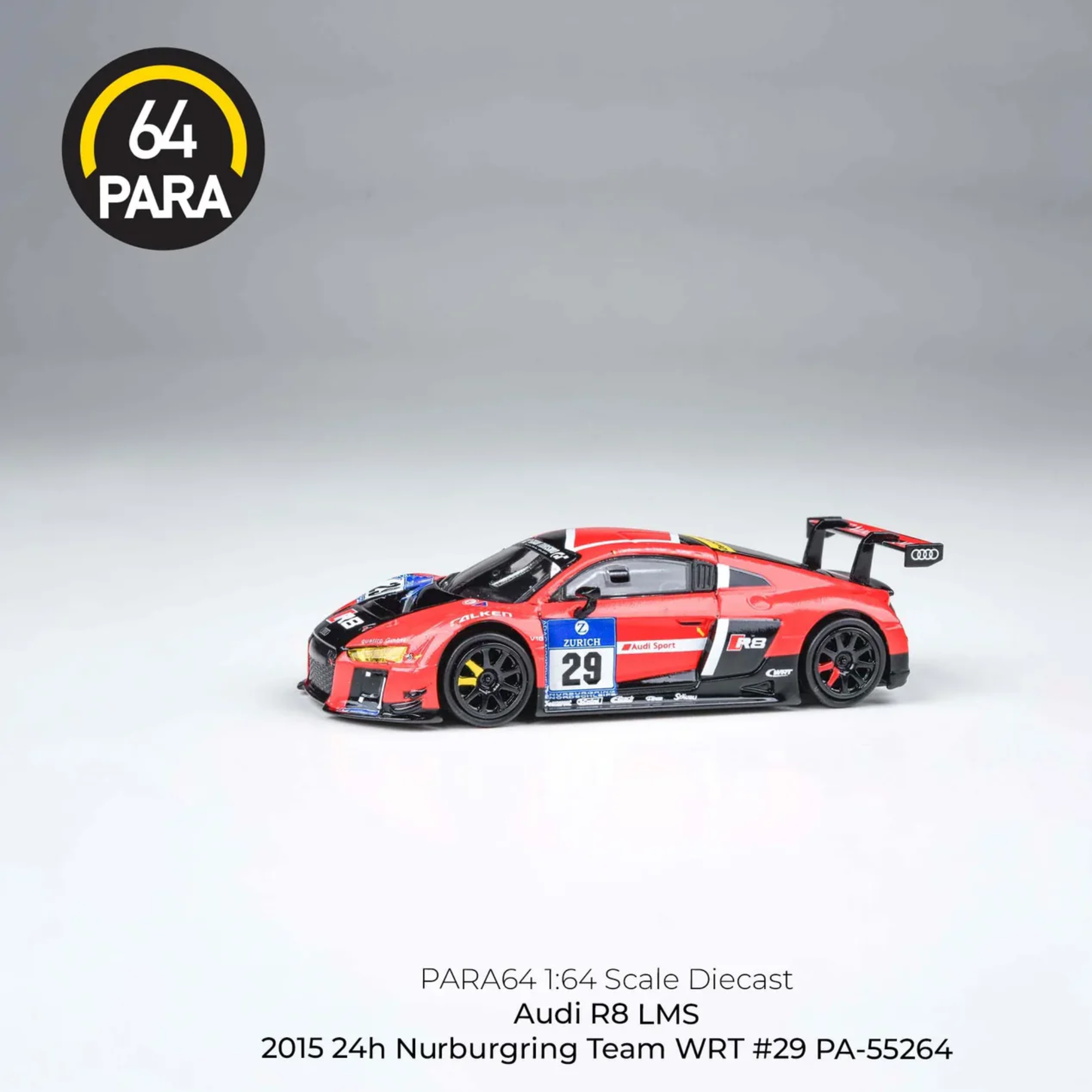 PARA 64 1:64 2015 Audi R8 LMS 24H Nurburgring Team WRT 29 PARA 55264