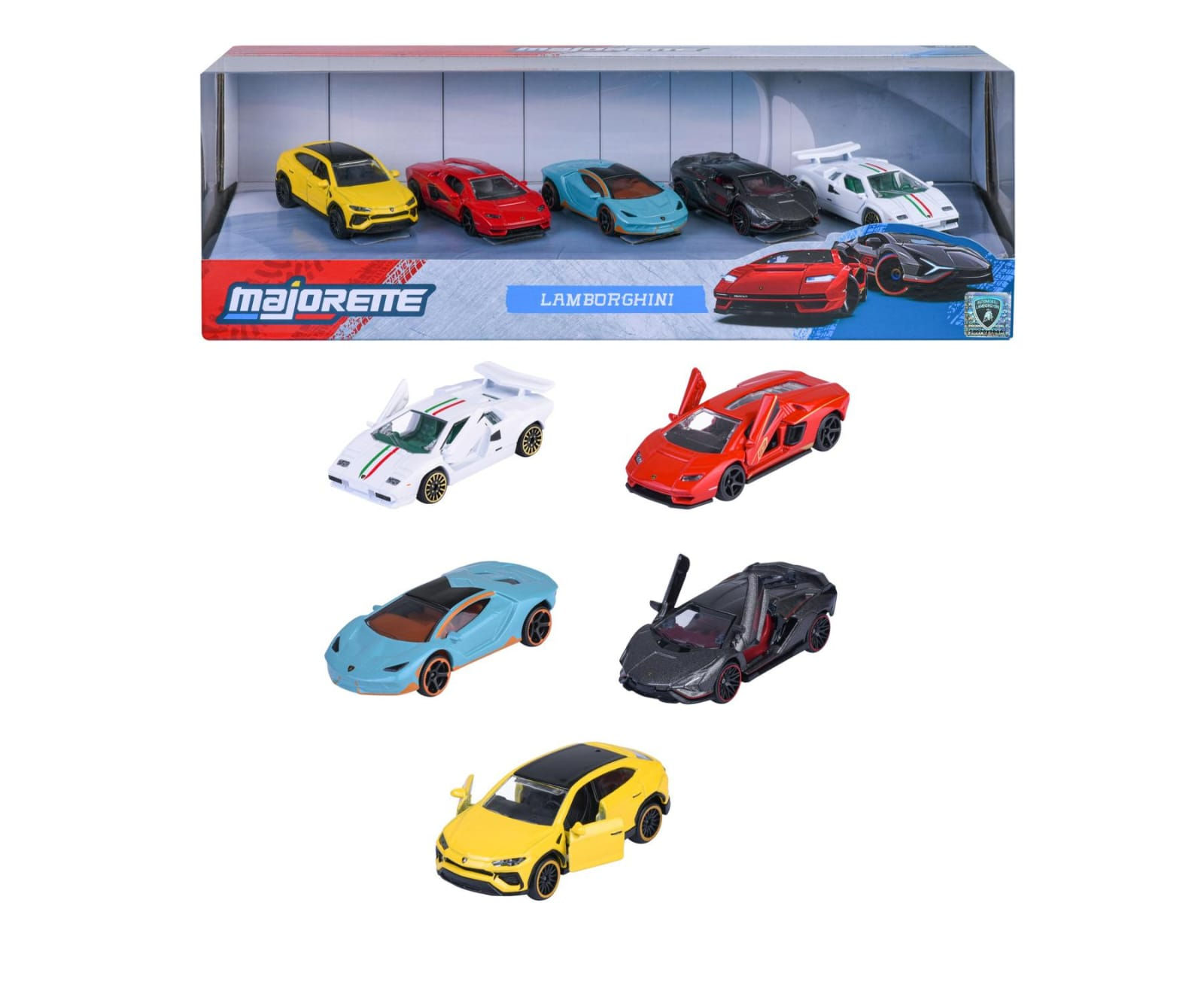 majorette Lamborghini 5 piece gift pack