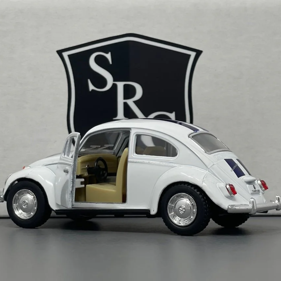 Thumbnail: Volkswagen Classical Beetle 1967 1:43 SCALE DIECAST MODEL WHITE