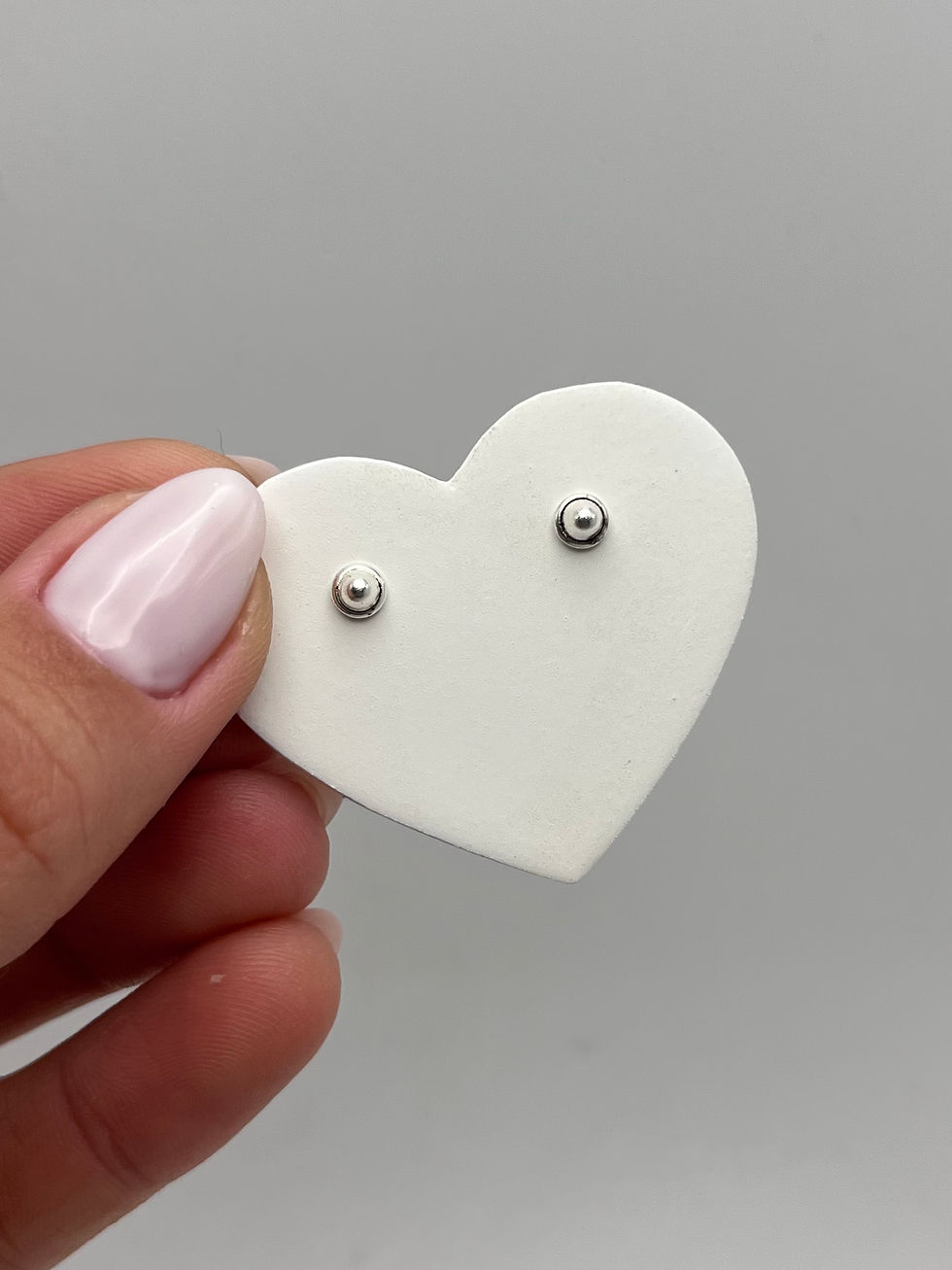 Miniatura: Brinco 4mm gota rosca baby