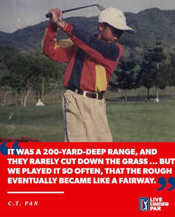 美巡賽的”小”人物日記 By Michelle