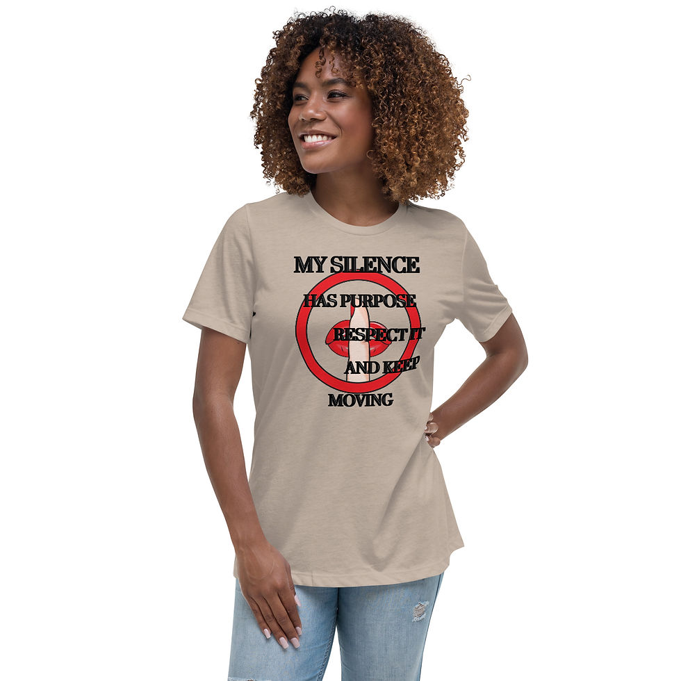 Thumbnail: My Silence Has Purpose Respect It T-Shirt