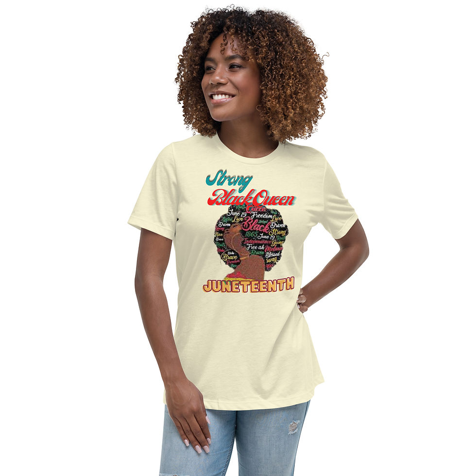 Thumbnail: Strong Black Queen Juneteenth T-Shirt
