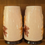 Thumbnail: A Pair Of Vintage Art Deco 1930's - 40's Sylvac Pottery Leaf Design Vases