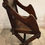 Thumbnail: Antique Victorian Solid Oak Glastonbury Gothic Ecclesiastical Elbow Armchair *