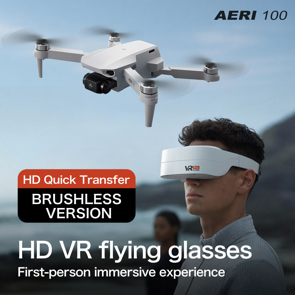 AERI100 VR Version Monitor Drone ESC Camera Aerial Photography Brushless Motor R