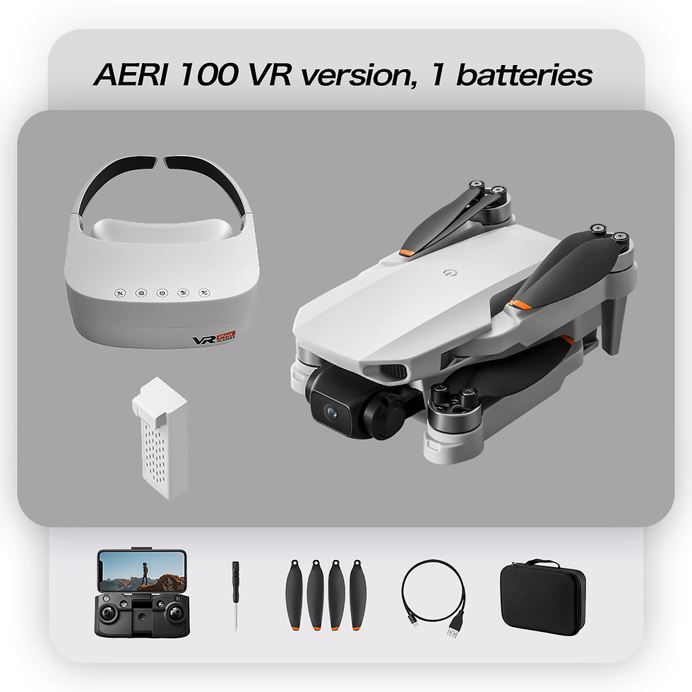 Miniatura: Aeri100 Drone with VR Optical Flow Positioning Brushless Motor HD Aerial Photogr