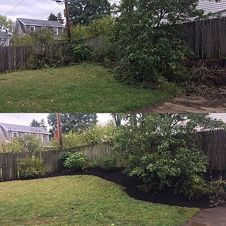 Little clean up and mulch job #lawncarelife #yolawnsandlandscaping
