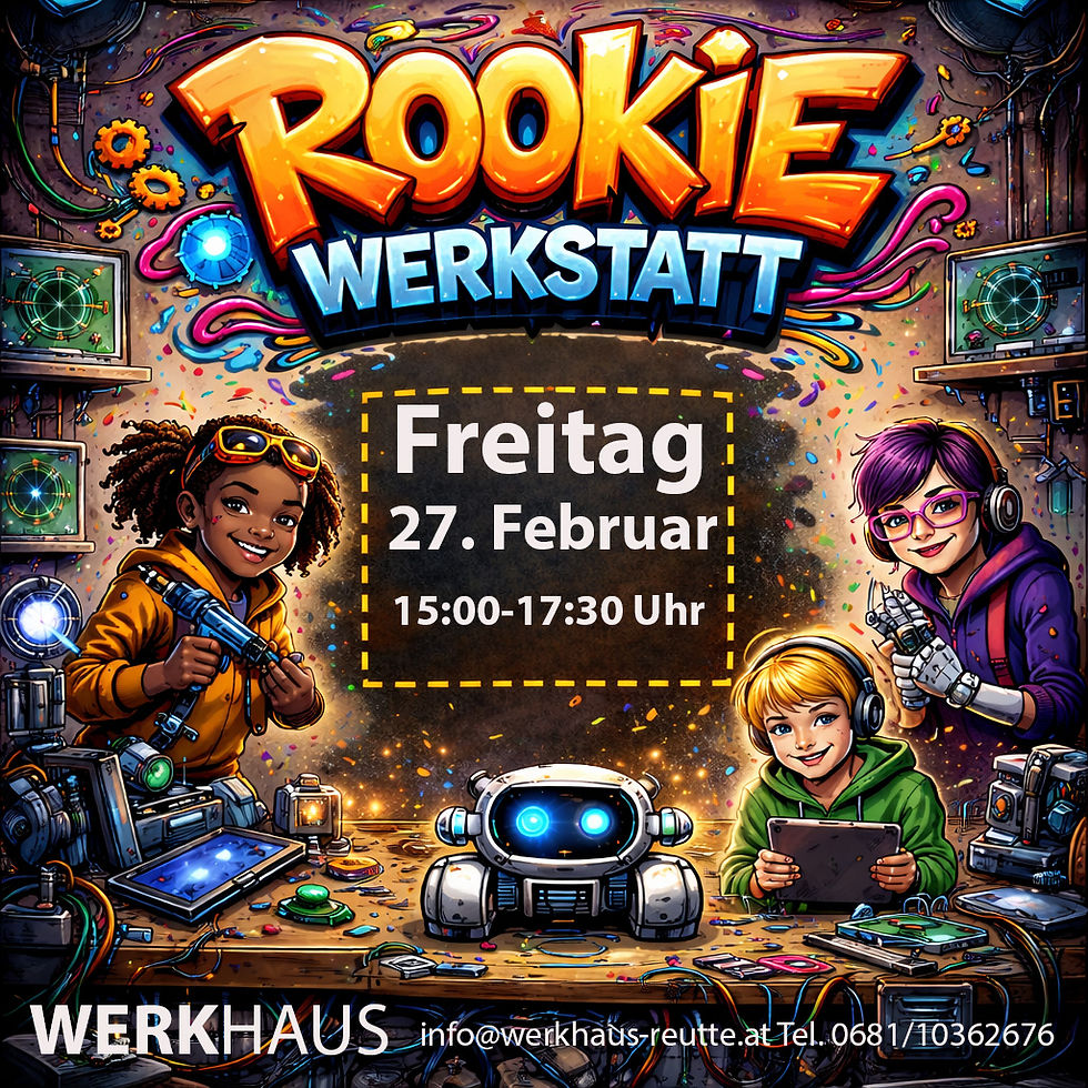 Rookie Werkstatt Februar