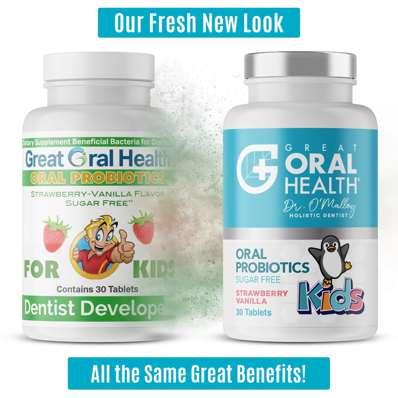 Advanced ORAL PROBIOTICS Formulation For Kids, With BLIS K12 & M18