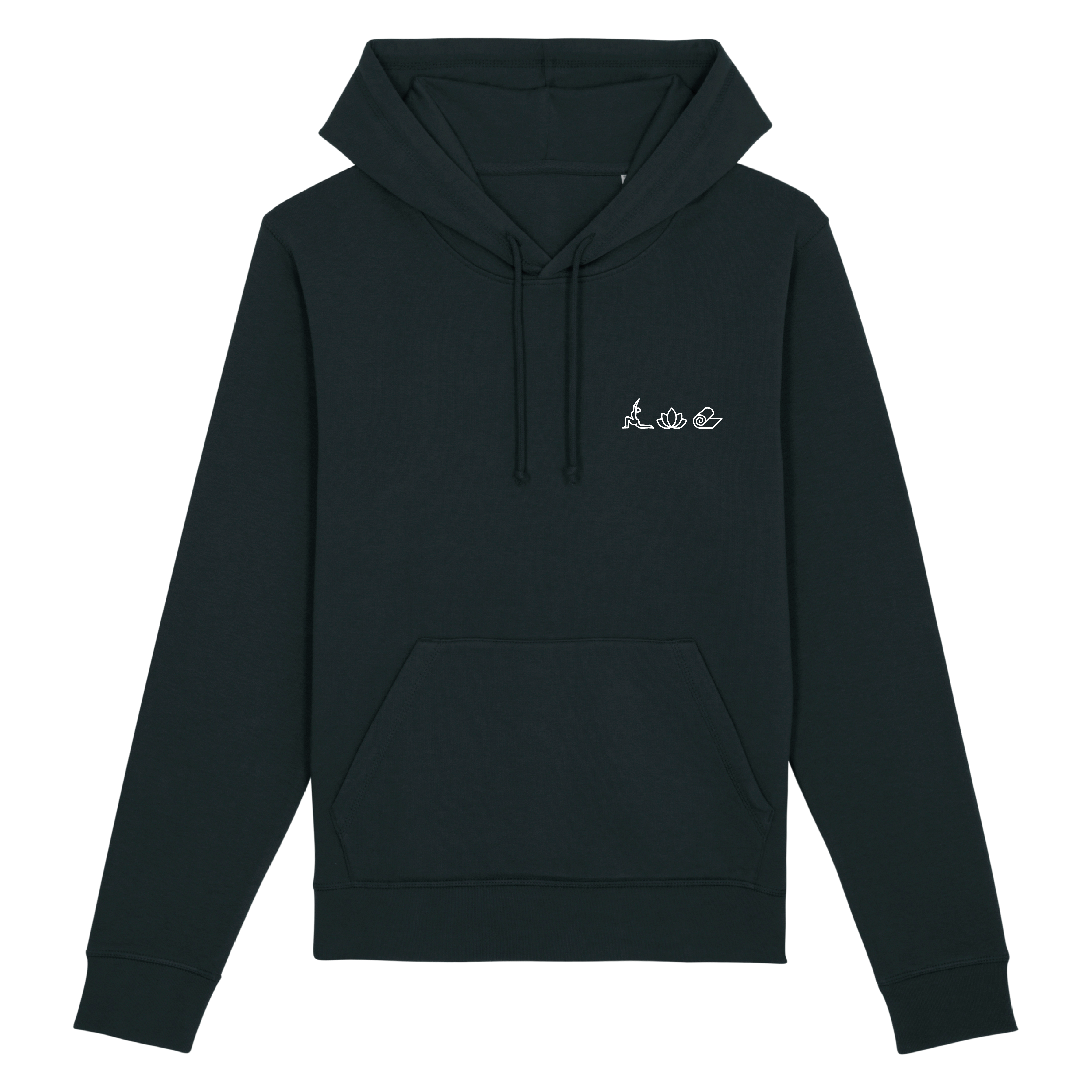 Yogafigur, Lotusblume & Matte