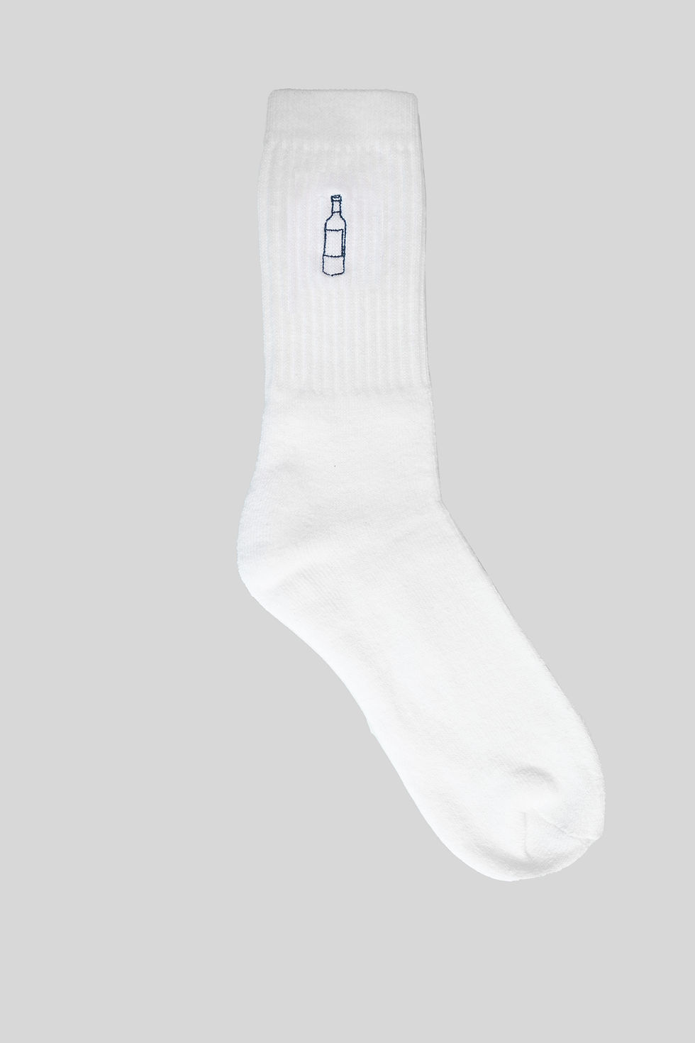 Tennissocken Weinflasche