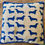 Thumbnail: Dachshund Piped 40x40cm Cushion - Blue
