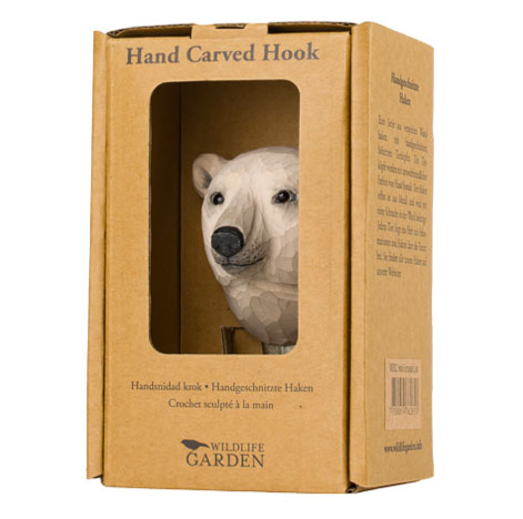 Thumbnail: Wooden Polar Bear Hook