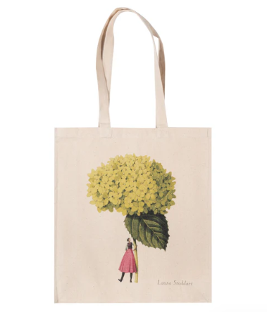 IN BLOOM - HYDRANGEA ANNABELLE HEAVYWEIGHT BAG