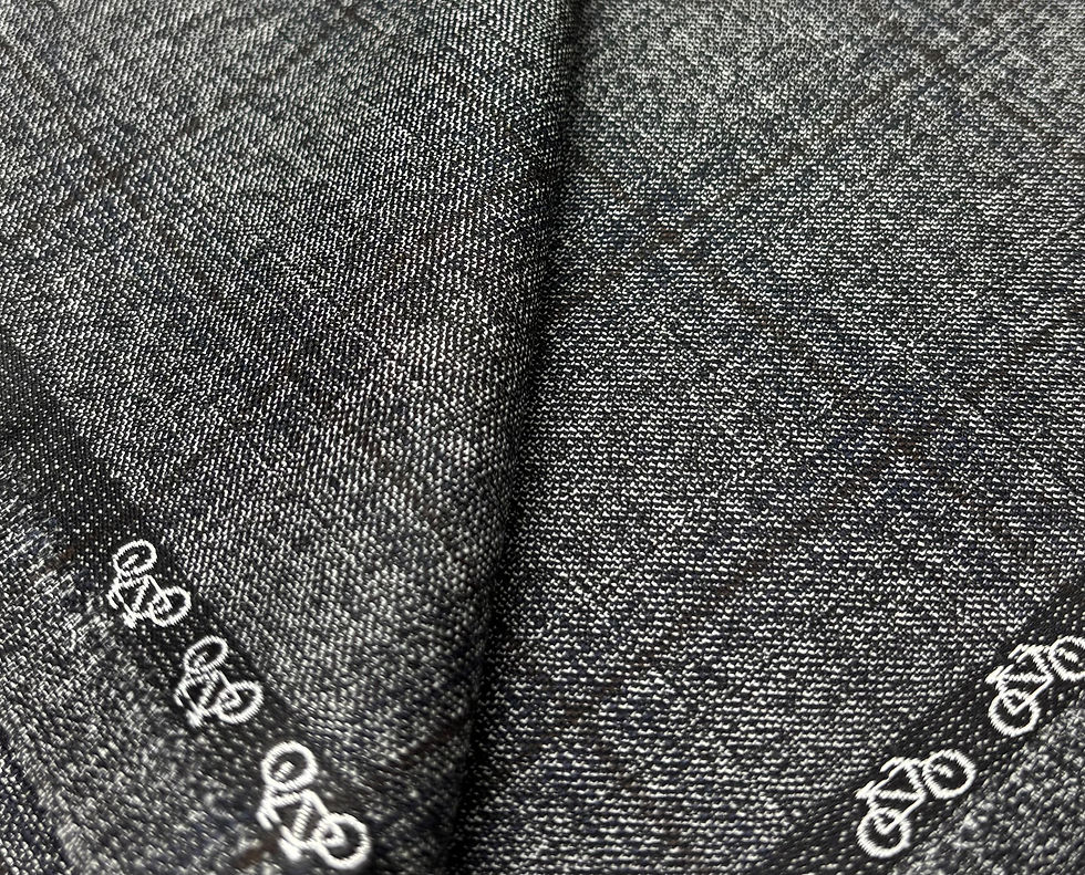 Thumbnail: Grey & Brown Prince Of Wales Wool Textile Fabric -TRAVEL RESISTANT - 3.50 Meters