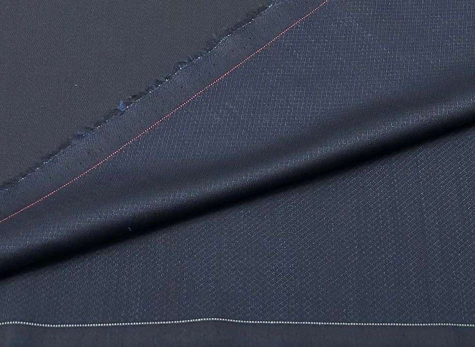 الصورة المصغرة: Green Teal Geometric Wool Suiting & Thobe Fabric- 3.50 Meters