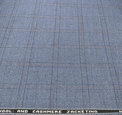 Light Blue & Yellow Check By Bower Roebuck | Kabbani Textiles