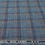 الصورة المصغرة: Aqua Blue Check CALYPSO Wool & Linen Fabric By Dormeuil - 2.50 Meters