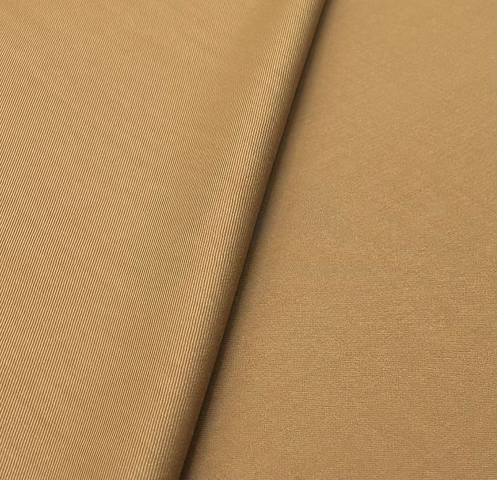 Thumbnail: Tan / Beige Super 180s Wool Fabric By Holland & Sherry - 3.50 Mete