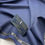 Thumbnail: Plain Blue Birdseye 120s & Cashmere By Bower Roebuck