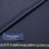 Thumbnail: Navy Super 150s Wool Blended Fabric By Hunt & Sherry - 3.50 Meters