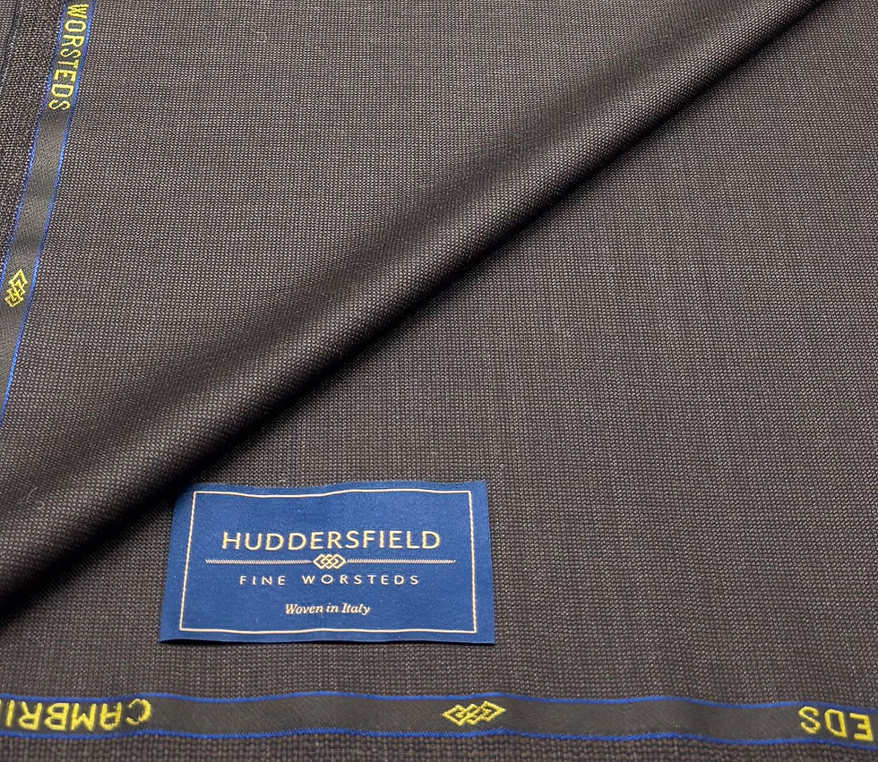 نسيج صوف بني تيك ويف سوبر 110 إس من هادرسفيلد فاين وورستيد