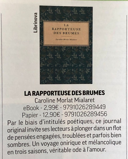 Caroline Morlat Mialaret livres hebdo magazine.jpg