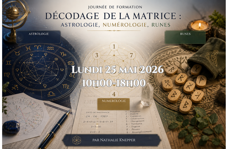 Décodage de la matrice : astrologie, numérologie, runes