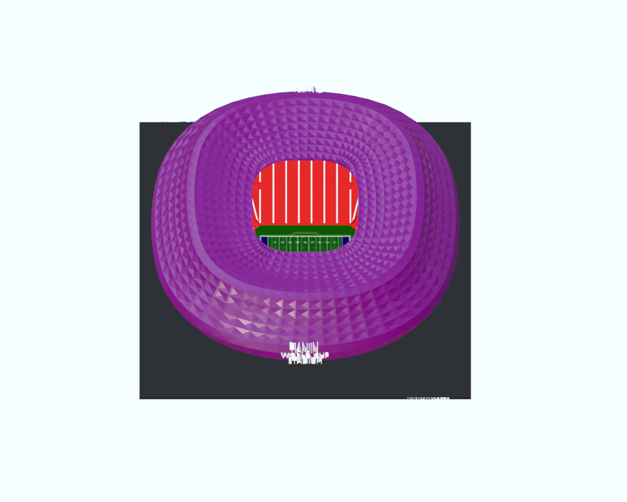 Miniaturbild: Multisports Stadium Scale Model (S300 - AAEE - 1000 - 0001)