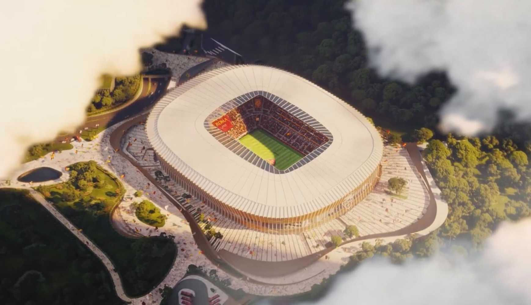 New Stadio della Roma Scale Model