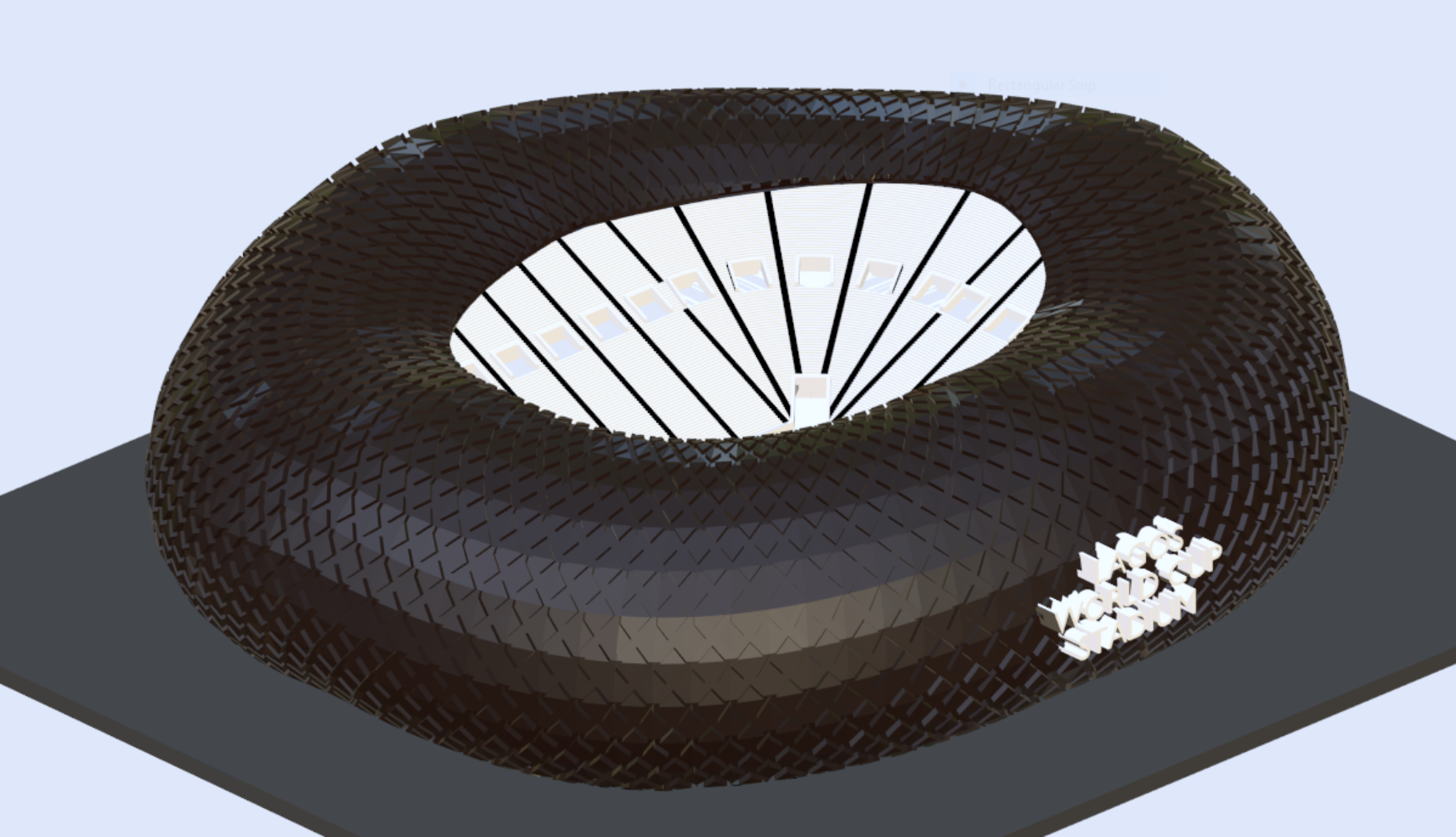 Soccer & Football Stadium Model (S300 - BAAE - 01BA - 01AA)