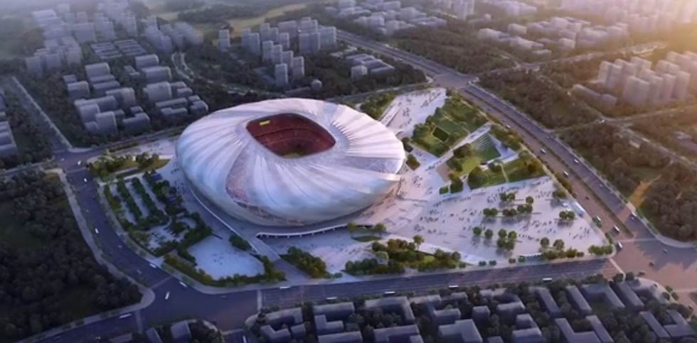 Thumbnail: Longxing Football Stadium Scale Model