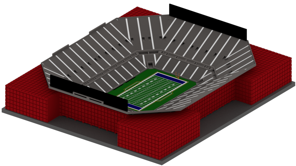 Thumbnail: Soccer & Footbal Stadium Model (S300 - AAAH - 01AA - 01AA)