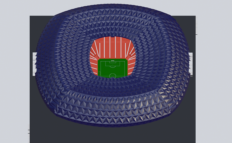 Thumbnail: Multisports Stadium Scale Model (S300 - AAEK - 1000 - 0001)